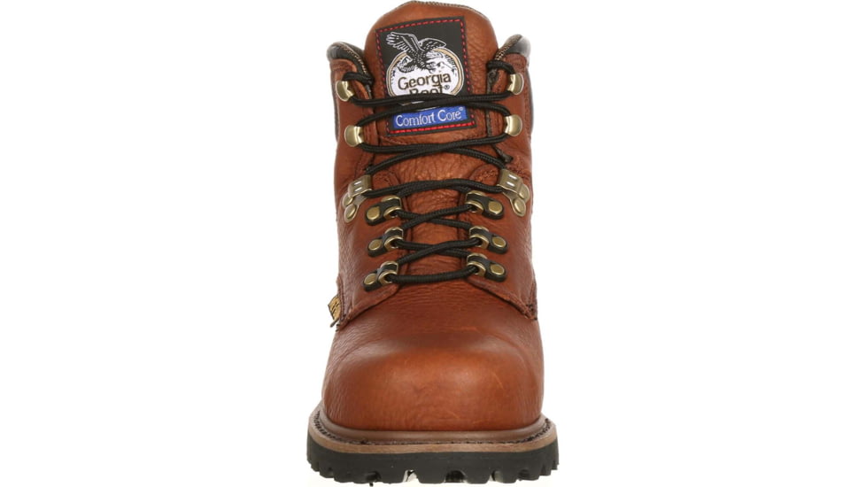 Georgia Boot Hammer Internal Metatarsal Steel Toe 6in Work Boot - Mens, Medium, Briar Brown, 8.5, G6315-085M
