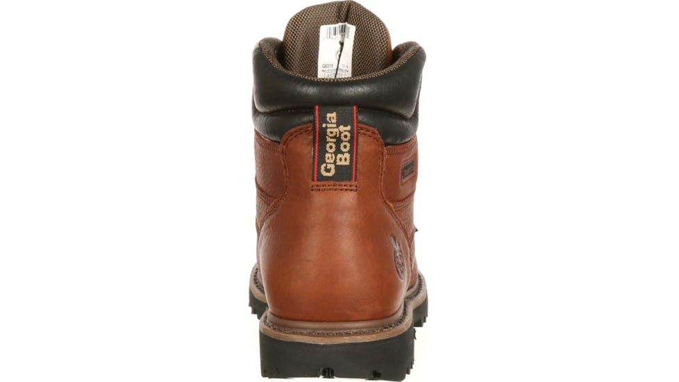 Georgia Boot Hammer Internal Metatarsal Steel Toe 6in Work Boot - Mens, Medium, Briar Brown, 8.5, G6315-085M
