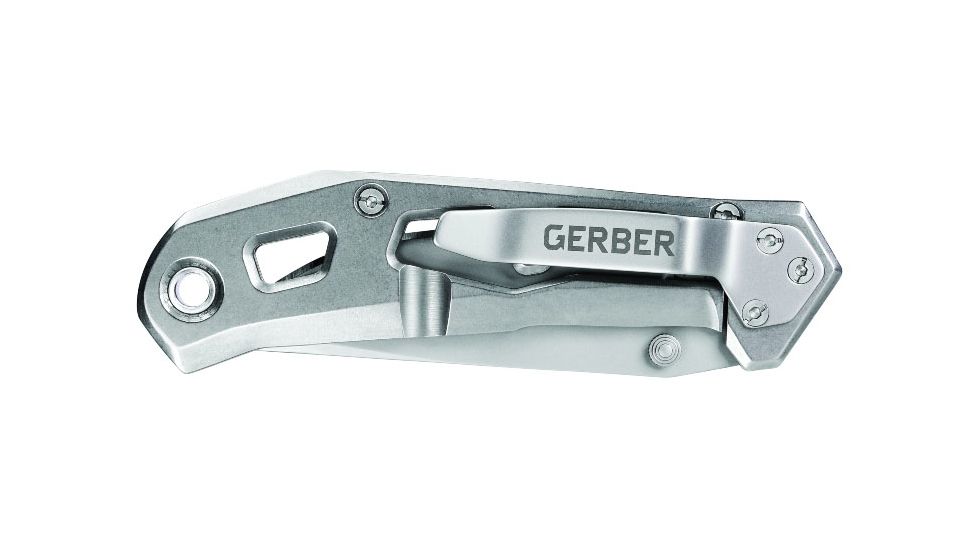 Gerber Airlift Folding Pocket Knife, Silver, 31-003314