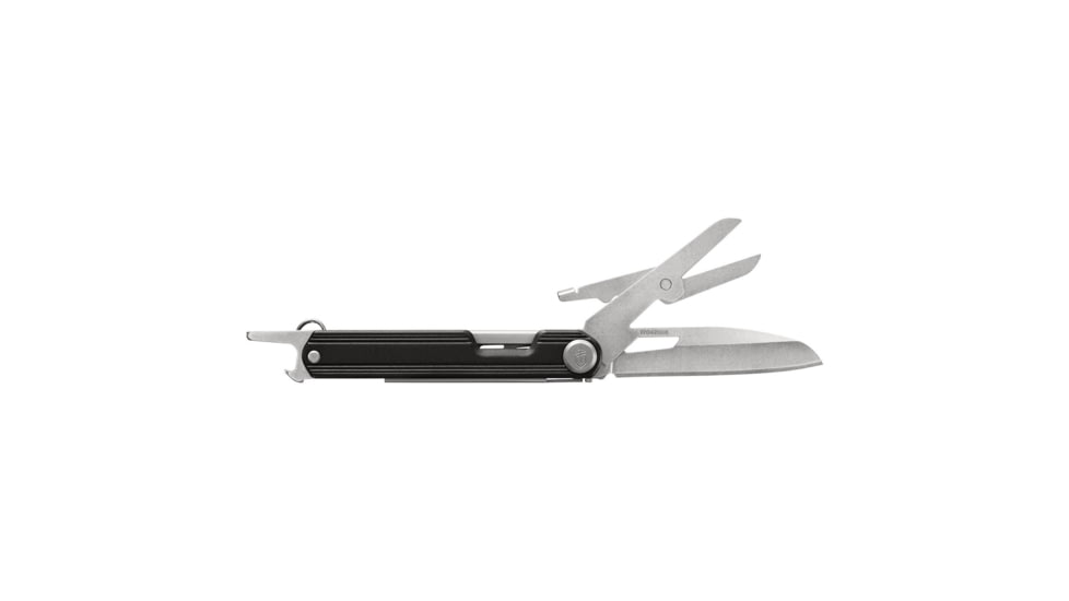 Gerber Armbar Slim Cut Multi-tool, 2.5in Brush Silver Blade, Aluminum Handle, Onyx Black, 30-001722