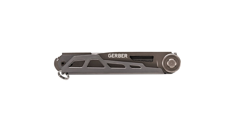Gerber Armbar Slim Cut Multi-tool, 2.5in Stonewash Blade, Aluminum Handle, Baltic Haze, 30-001726