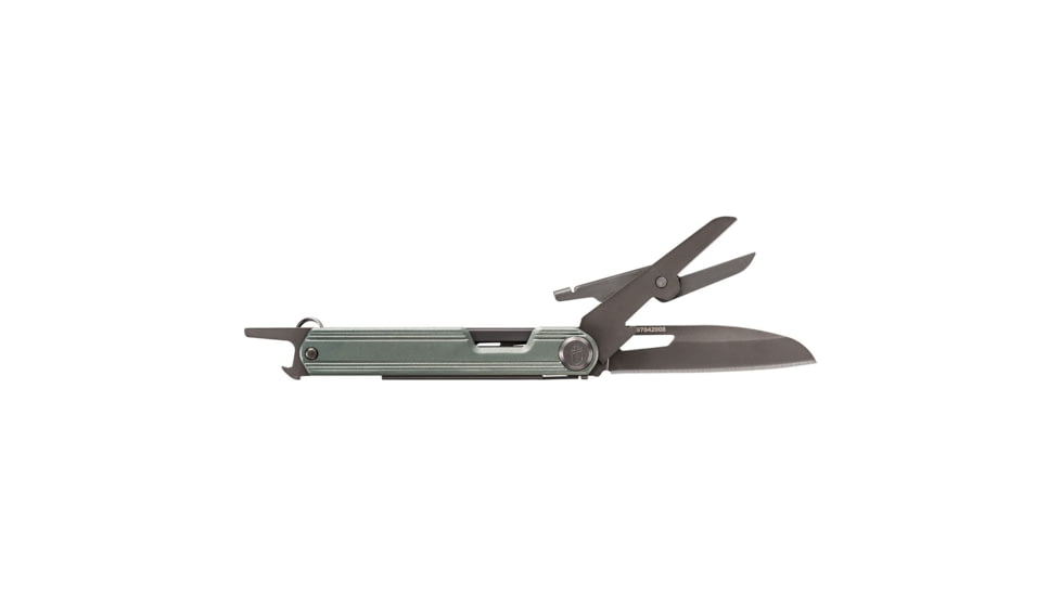 Gerber Armbar Slim Cut Multi-tool, 2.5in Stonewash Blade, Aluminum Handle, Baltic Haze, 30-001726