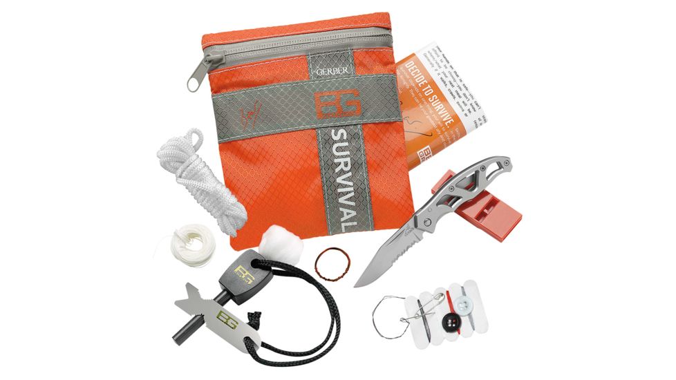 Gerber Bear Grylls Survival Series Knife, Basic Kit, 31001112