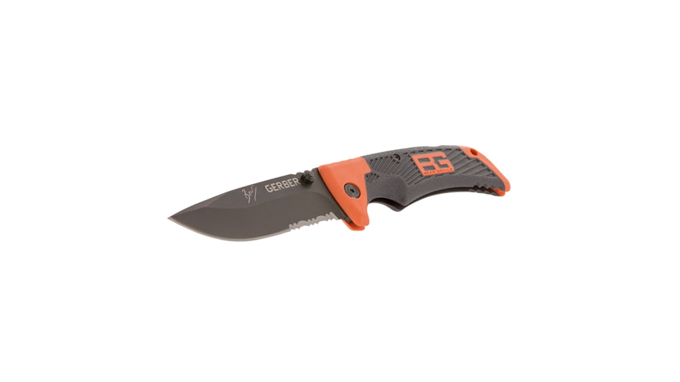 Gerber Bear Grylls Survival Series Knife Scout, Drop Point, Serrated, 31001105