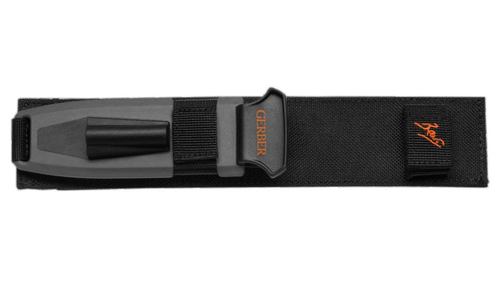 Gerber Bear Grylls Survival Series, Ultimate Fixed Blade Knife, Drop Point, Serrated, 31001103