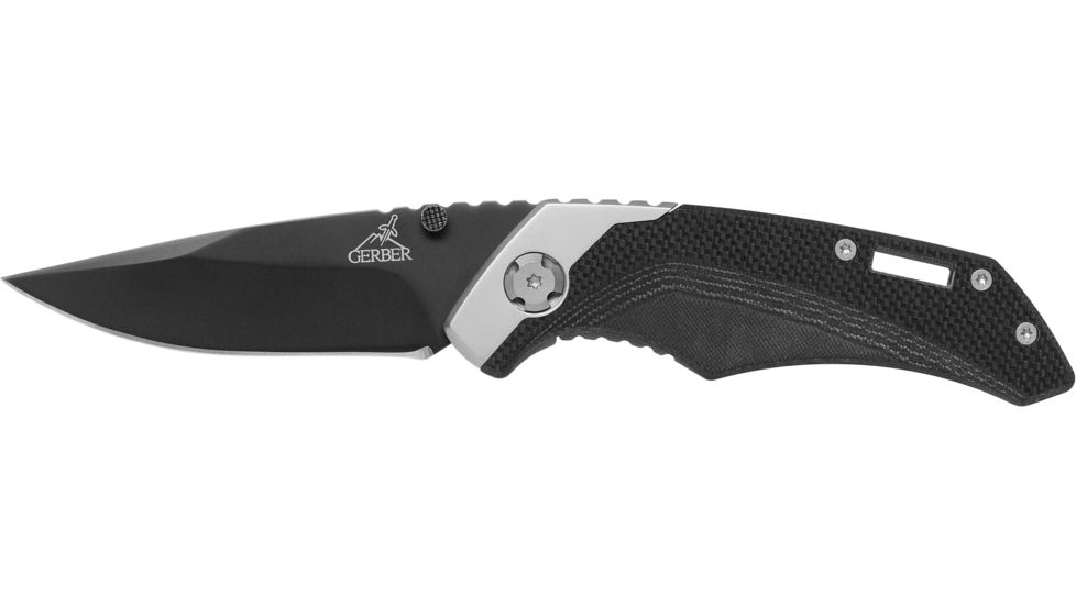 Gerber Contrast, Drop Point, Fine Edge, Folding Knife, Clam 31-000595