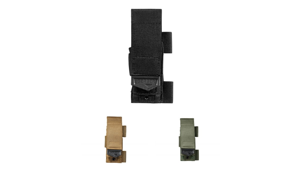 Gerber CustomFit Dual Sheath, Black, Coyote Brown, Green