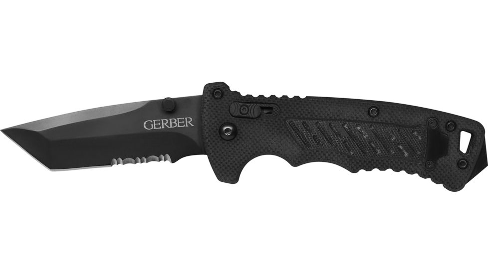 Gerber Dmf Manual Folder Serated Knife 31-000583