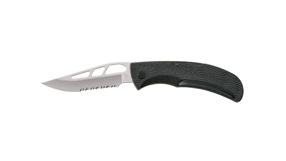 Gerber E-Z Out Skeleton Serrated Knife - Clam Pack 46751
