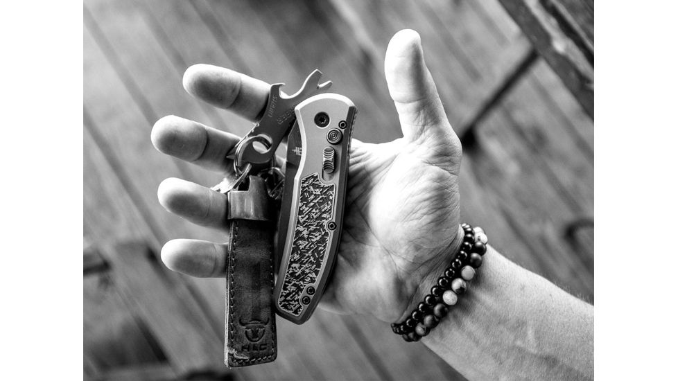 Gerber Empower Auto Open Folding Knife,3.25in,S30V Steel Black Oxide Blade,Grey Armored Grip Handle, 30-001325