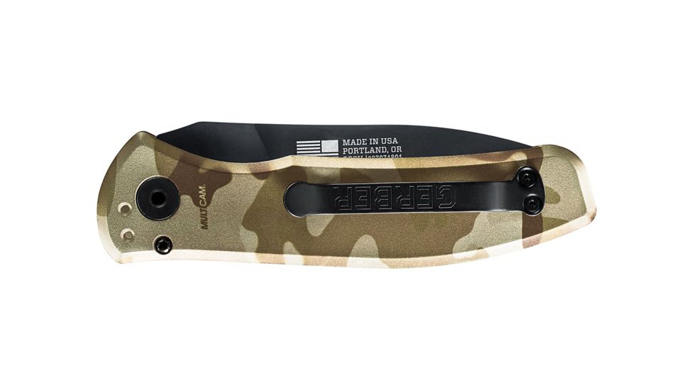 Gerber Empower Automatic Folding Knife, 3.25in, S30V, MultiCam Arid, 30-001621