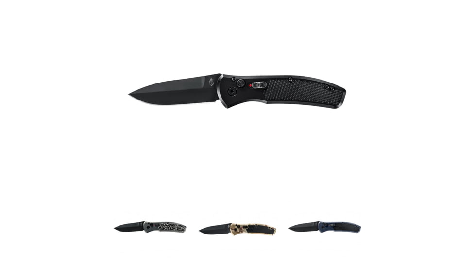 Gerber Empower Automatic, Black, Gray, MultiCam Arid, Urban Blue