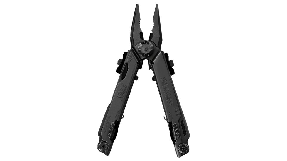 Gerber FliK One-Hand Opening Multi-Plier - Needlenose, Black - Clam package