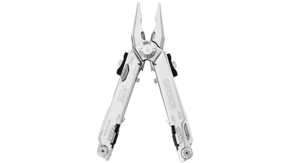 Gerber FliK One-Hand Opening Multi-Plier - Needlenose, Stainless - Clam package