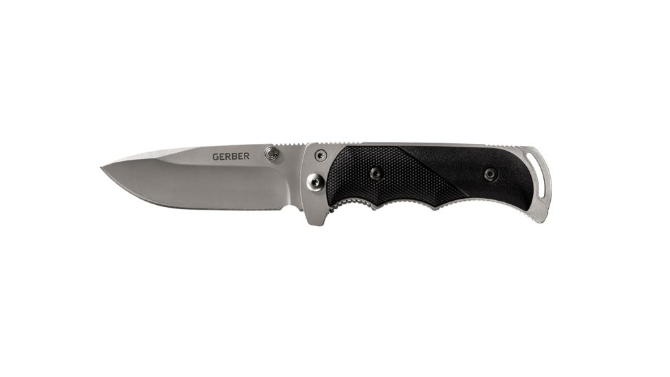 Gerber Freeman Guide Folder, Drop Point, Fine Edge Knife, with Nylon Sheath, Clam 31-000591