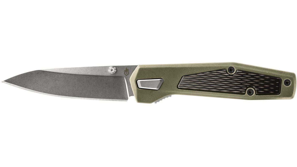 Gerber Fuse Folding Knife, 7Cr Stainless Steel Blade, Flat Sage Handle, 31-004062