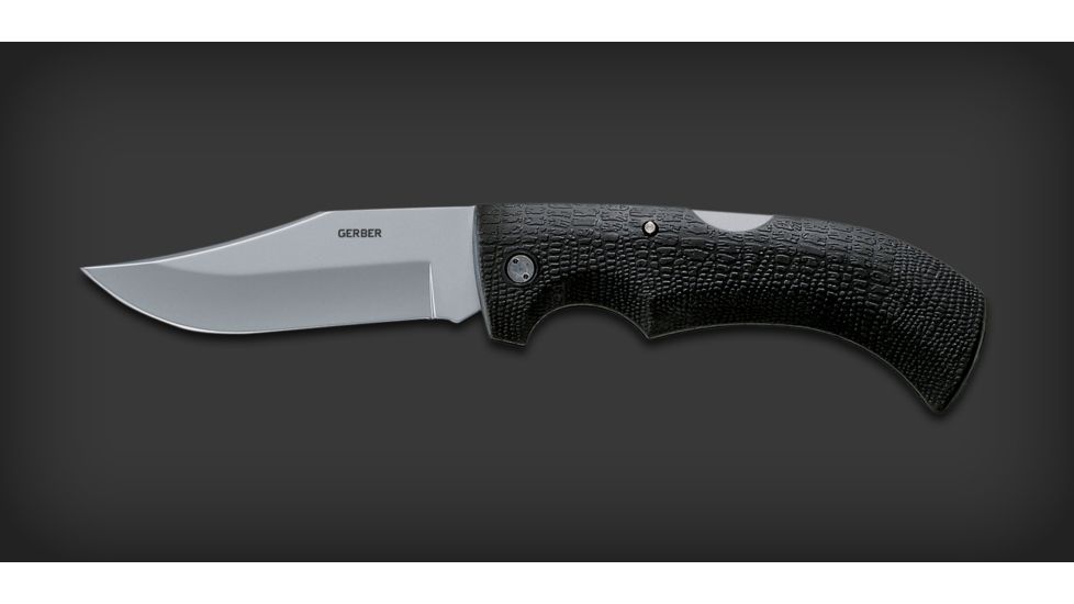 Gerber Gator Clip Point Fine Edge Folding Knife Clam 46069