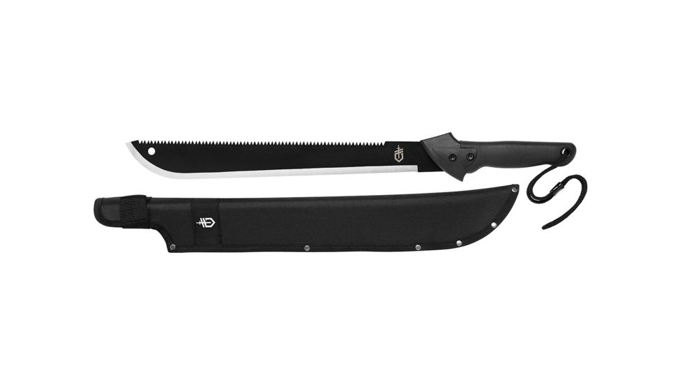 Gerber Gator Machete, 15in High-carbon Stainless Steel Blade w/ Nylon Sheath, 31000758