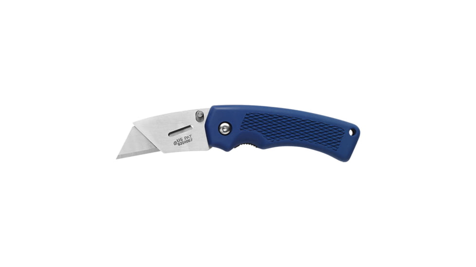 Gerber Gear Gerber Gear Edge - Blue Rubber Handle Folding Knives in Aluminum, 31-000669