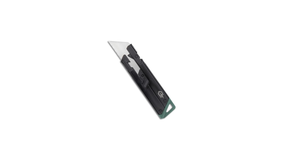 Gerber EAB Slim Folding Knife, Black/Green Handle, Black/Green/Silver, 3.63 inch, BHQ-213331