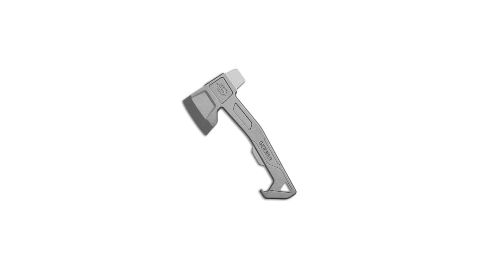 Gerber Hatchet Keychain Multi-Tool 3-in-1, Silver, 2.60 inch, BHQ-208933