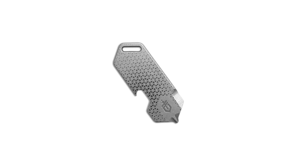 Gerber Shard DT Keychain Multi-Tool 3-in-1, Silver/Triangle, 2.50 inch, BHQ-208943