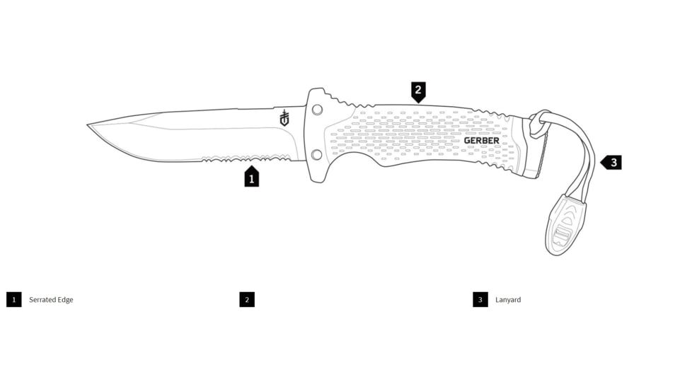 Gerber Ultimate Fixed Blade Knife