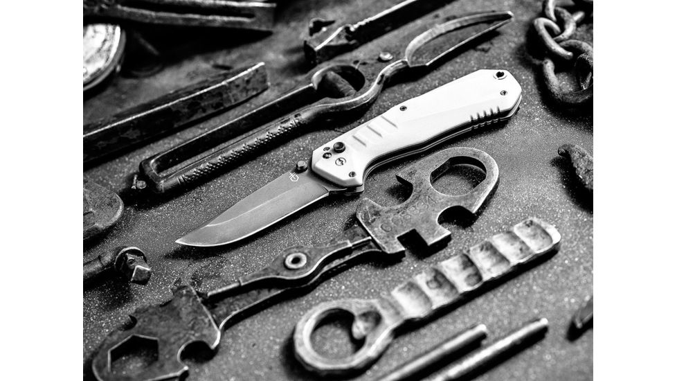 Gerber Haul Assisted Opening Folding Knife, Blue, 30-001397