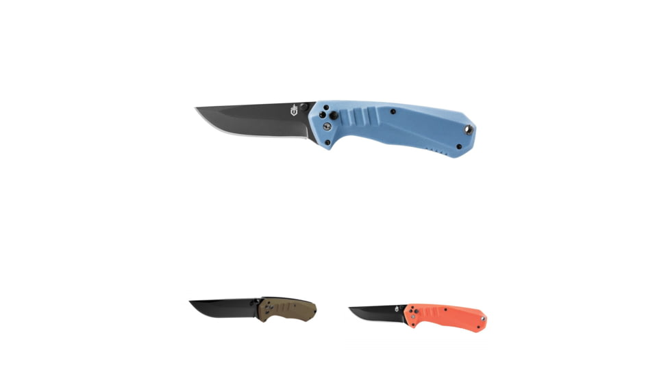 Gerber Haul Assisted Opening Folding Knife, Blue, Coyote, Red
