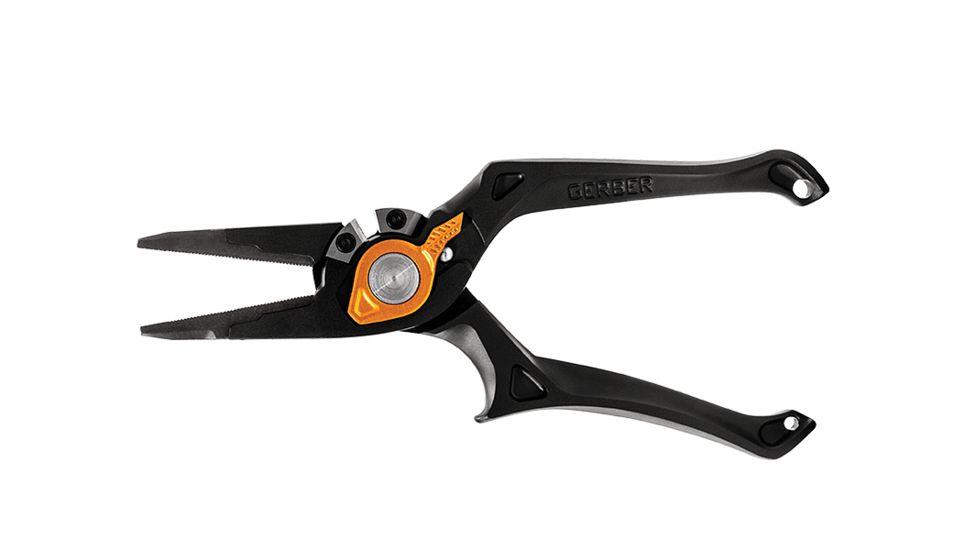 Gerber Magniplier Fishing Pliers, Locking, 7.5in, Black, 31-003137