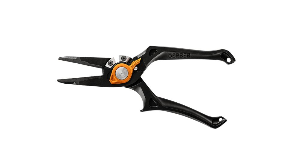 Gerber Magniplier Fishing Pliers, Locking, 7.5in, Black, 31-003137