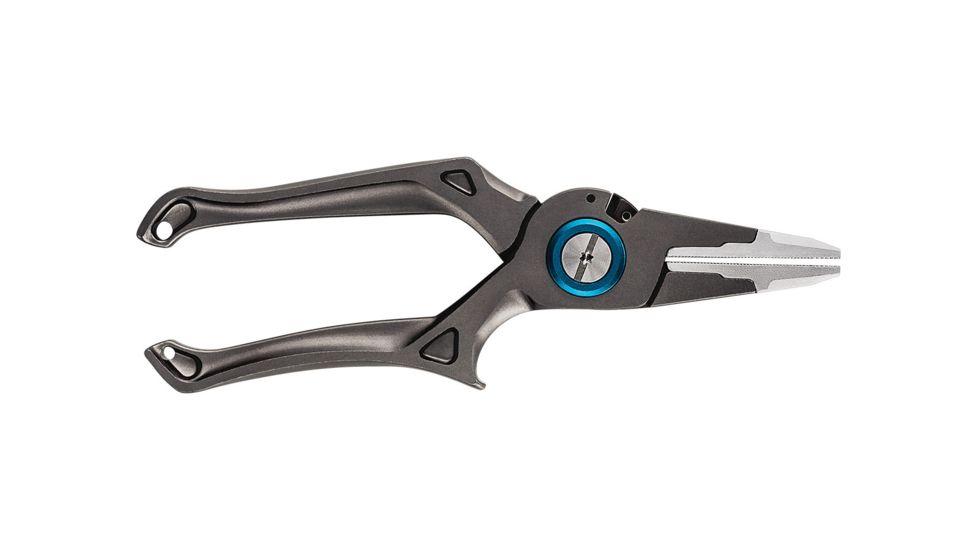 Gerber Magniplier Fishing Pliers, Locking, 7.5in, Salt-Resistant, Cyan, 31-003556