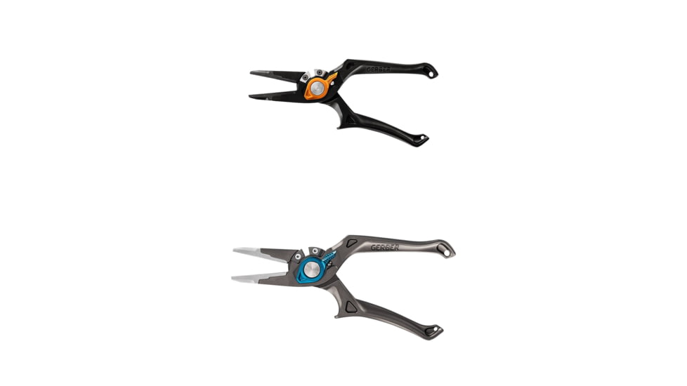Gerber Magniplier Fishing Pliers, Black, Cyan