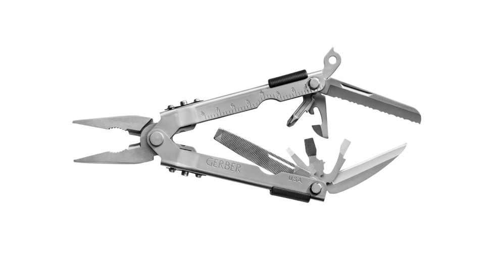 Gerber Multi-Plier 600 Stainless Needlenose Multi-Tool, Clam Pack 47530-CLAM