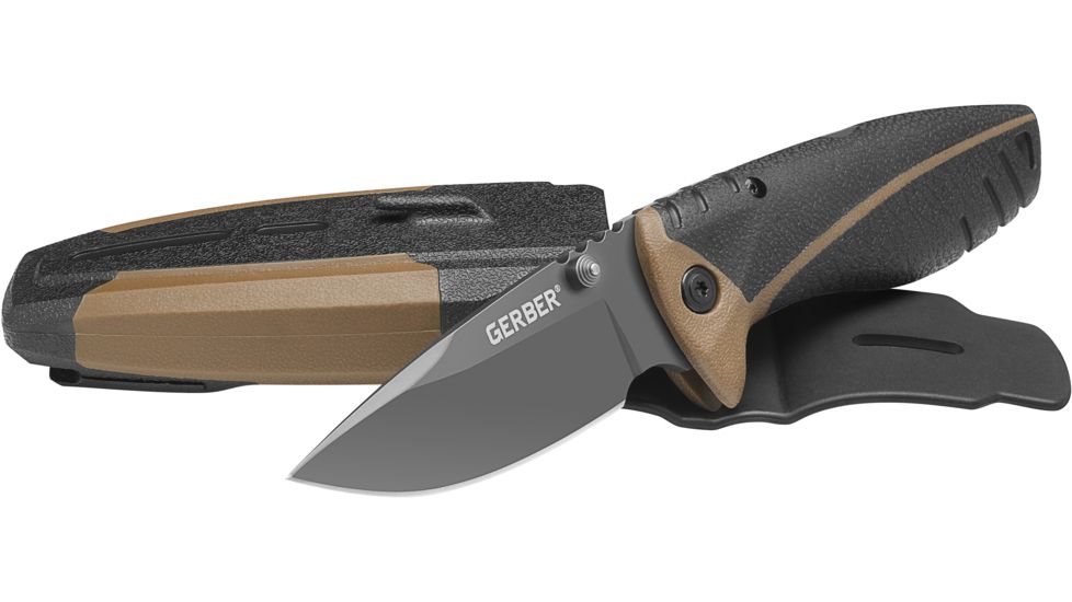 Gerber Myth, Folding Knife, Drop Point, Sheath 31-001164
