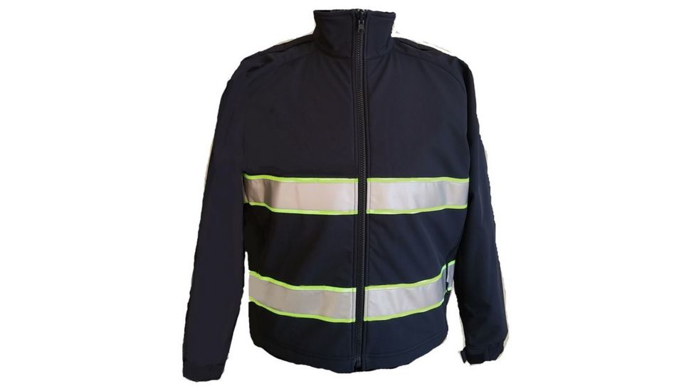 Gerber Outerwear Medix 3 In 1 Parka, Silver Trim w/ Lime Edging, Navy, Extra Small, Regular 70MX1 XSR