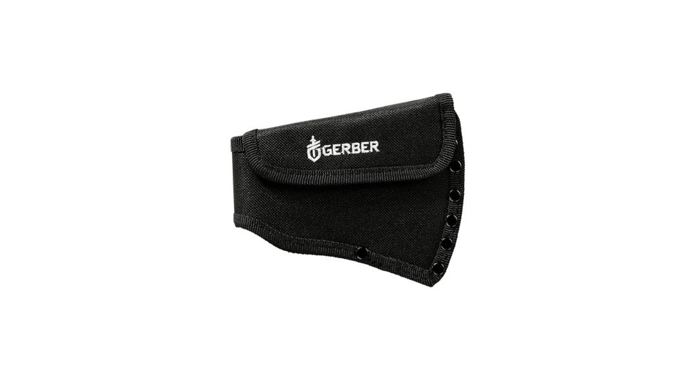 Gerber Pack Hatchet, 3.5in, Black Steel Blade, Rubber Coyote Brown Handle 31-003485