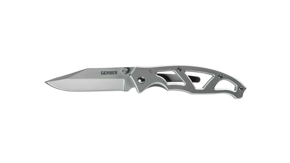 Gerber Paraframe I Stainless, Fine Edge Folding Clip Knife, Clam 22-48444