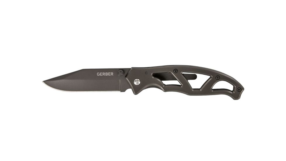 Gerber Paraframe I Ti-Grey Fine Edge Knife - Box Pack 22-08446