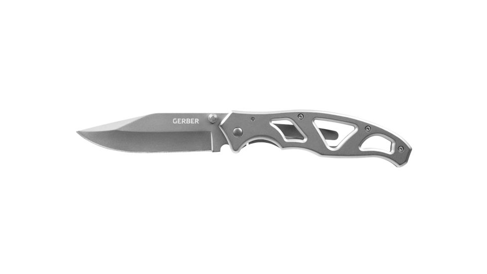 USED Gerber Paraframe ll Stainless Fine Edge Knife 22-48448, EDEMO1