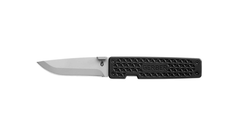 Gerber Pocket Square Knife, Black Glass-Filled Nylon Handle 30-001362