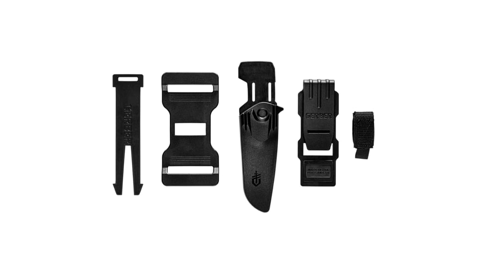 Gerber Principle Fixed Blade Knife, Black Handle