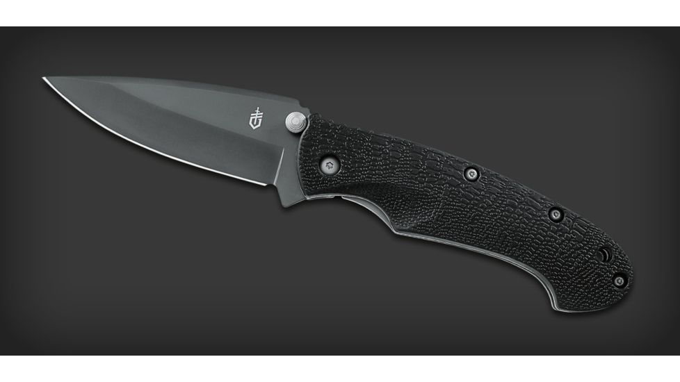 Gerber Profile Folder Drop Point Knife Clam 22 41297