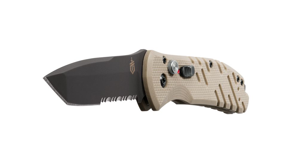 Gerber Propel Downrange Auto S30V Blade, Tan G-10 Handle, 30-000717
