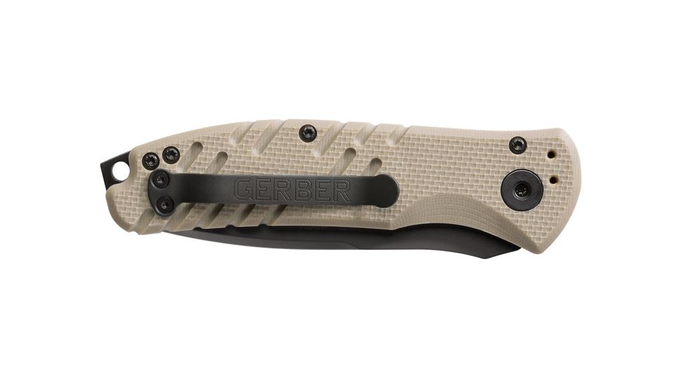 Gerber Propel Downrange Auto S30V Blade, Tan G-10 Handle, 30-000717