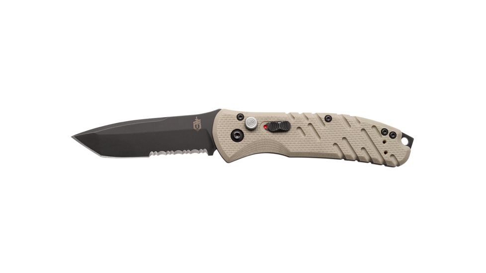 Gerber Propel Downrange Auto S30V Blade, Tan G-10 Handle, 30-000717