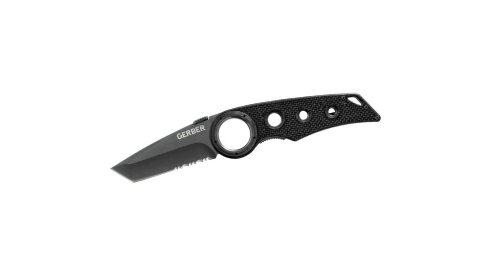 Gerber Remix Knife Tactical Clip Folder, Serrated Edge, 31-001100N
