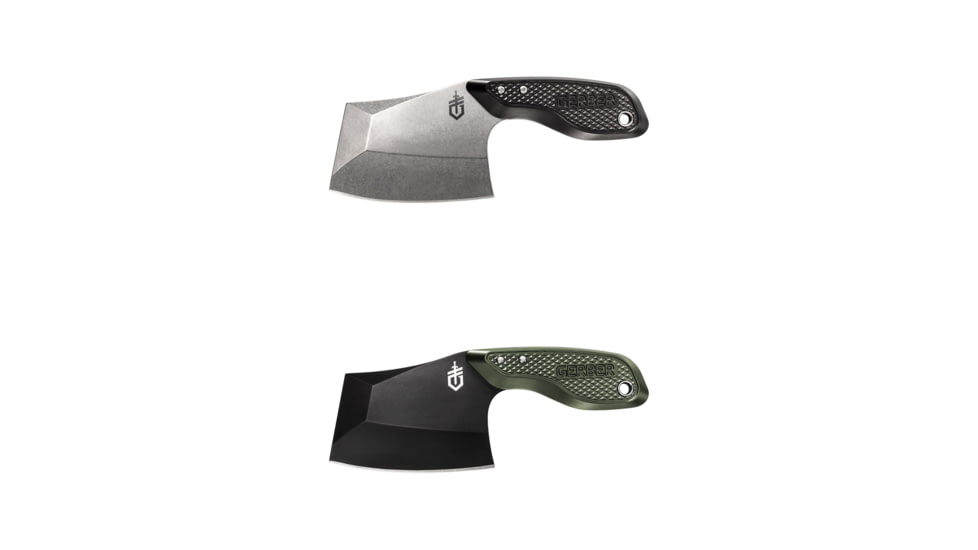 Gerber Tri-Tip Fixed Blade Knife, Black, Green