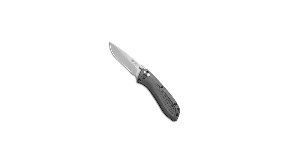 Gerber Gerber US-Assist Spring Assisted Gray 3" S30V Stonewash 30-001205*DISCOUNT*, Gray, CPM S30V, adult, BHQ-230068
