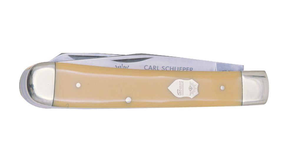 German Eye Trapper Yellow Folding Knife GEJY